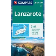 241 Lanzarote Kompass Wanderkarte